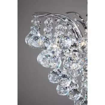 Люстра Ostiniya 6x60Вт Е14, хром 48x48x37 см