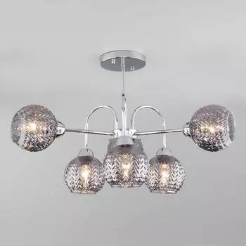 Люстра Ottawa, 6x40Вт E27, цвет хром