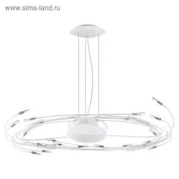 Люстра OVALE 24х20Вт G4 белый 102x57x206см