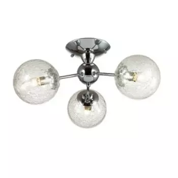 Люстра PALLA 3x40Вт E14 хром