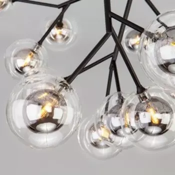 Люстра Pallina 27x3Вт G4 чёрный