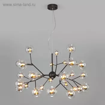 Люстра Pallina 27x3Вт G4 чёрный