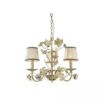 Люстра PAOLA 3x40Вт E14 бежевый 43x43x45см