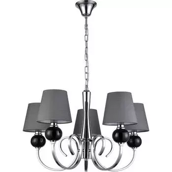 Люстра Percy, 5x40Вт E14 , цвет хром