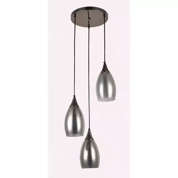 Люстра «Пио», 40Вт, Е14, цвет чёрный