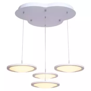 Люстра «Планеты», 4х15Вт LED, цвет белый