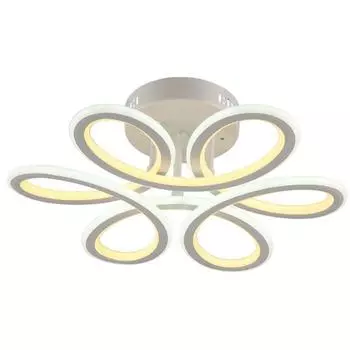 Люстра PLC-7009-490, 124Вт LED, цвет белый