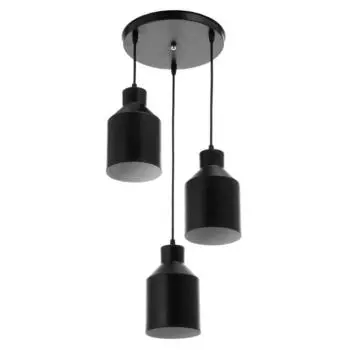 Светильник подвесной BayerLux «0211/3», 340 Вт Е27, черный