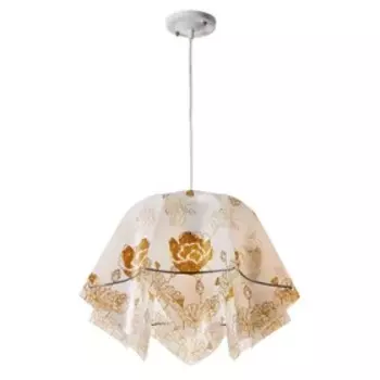 Люстра BayerLux Подвес BayerLux "Джули" E27 1х60Вт красн./кор./желт. 40х40х100 см