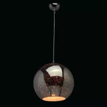 Люстра подвес "Фрайталь" 1x40W E27 хром 25x25x436см