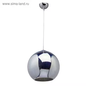 Люстра подвес "Фрайталь" 1x40W E27 хром 25x25x436см