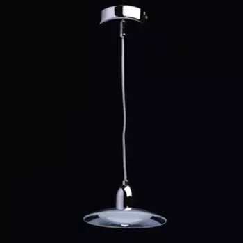 Люстра подвес "Гэлэкси" 1x4W LED хром 15x15x205см