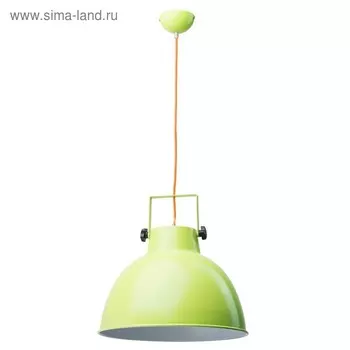 Люстра подвес "Хоф" 1x60W E27 зелёный 40x40x300см