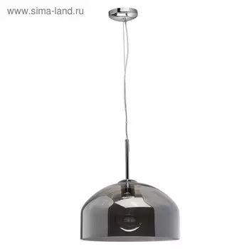 Люстра подвес "Клэр" 1x60W E27 хром 40x40x286см