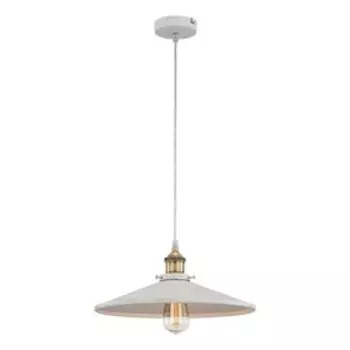 Люстра подвес LICATA 1x60Вт E27 белый 36x36x120см