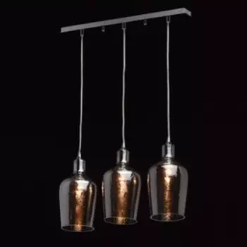 Люстра подвес "Лоск" 3x40W E14 хром 50x12x228см
