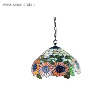 Люстра подвес " MALIN" E27, 3x60W разноцветный 40x40x108см