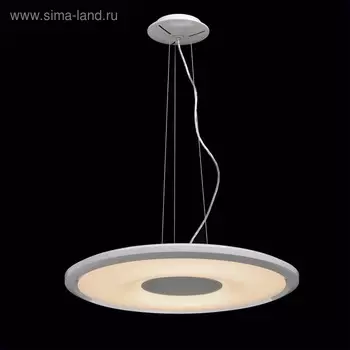 Люстра подвес "Норден" 200x0.2W LED серебро 62x62x282см
