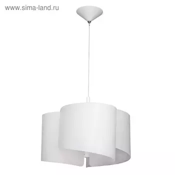 Люстра подвес PITTORE 3х40Вт E27 белый 46x130см