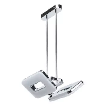 Люстра подвес "Платлинг" 2x15W LED хром 41x35x280см