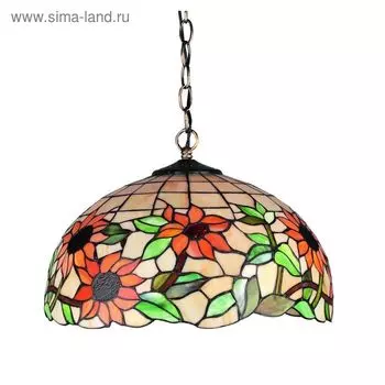 Люстра подвес " RAGNILD" E27, 3x60W разноцветный 41x41x108см