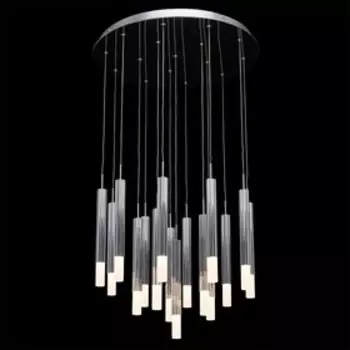 Люстра подвес "Ракурс" 16x5W LED стальной 60x60x410см