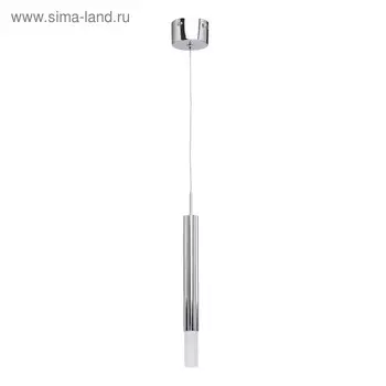 Люстра подвес «Ракурс», 1x5W LED стальной 8x8x275 см