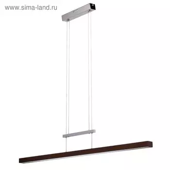 Люстра подвес "Ральф" 4x10W LED дерево гевея 124x5x300см