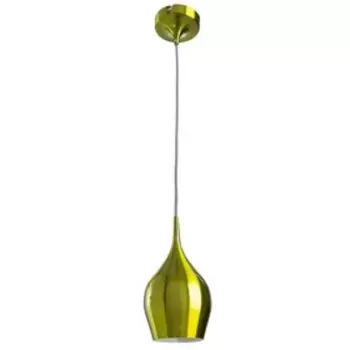 Люстра подвес "Vibrant" 1x40W E14 зеленый 12x12x23 см