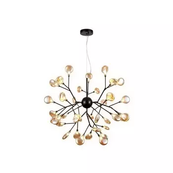 Люстра подвесная Ambrella light, Traditional, TR3021, 36хG4, цвет темный кофе