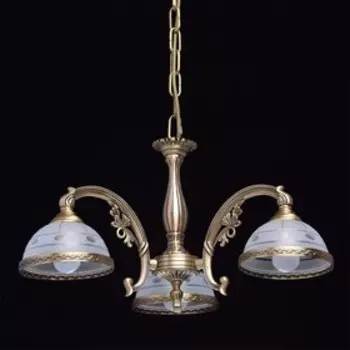 Люстра подвесная "Ангел" 3x60W Е27 латунь 50x50x110см