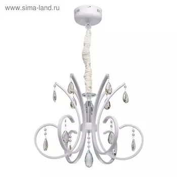 Люстра подвесная "Аурих" 102W LED белый 54x54x172см