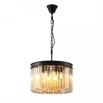 Люстра подвесная Citilux «Мартин» CL332082, 40х40х125 см, 8х60Вт, E14, цвет коричневый