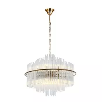 Люстра подвесная Eclipse 13xG9 LED 5Вт, размер 60x60x63-150 см, цвет бронза