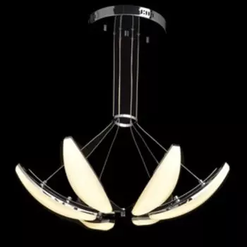 Люстра подвесная "Фленсбург" 54W LED хром 70x70x260см