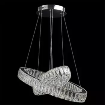 Люстра подвесная «Гослар», 96x0.5W LED хром 80x50x285 см