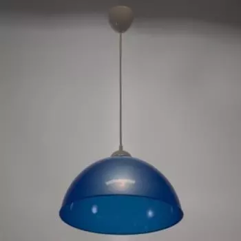Люстра подвесная "Ланди" E27 15Вт Синий