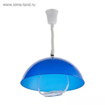 Люстра BayerLux Подвес BayerLuxная "Лаура" E27 40Вт синий