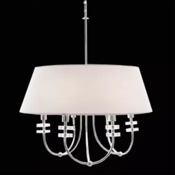 Люстра подвесная "Палермо" 6x40W E14 хром 60x60x215см