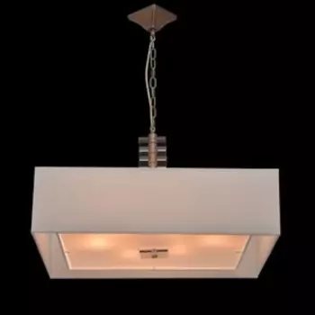 Люстра подвесная "Прато" 8x40W Е14 хром 68x45x114см