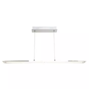 Люстра подвесная "Ронди" 1 лампа 22W LED хром 91х10х120 см.