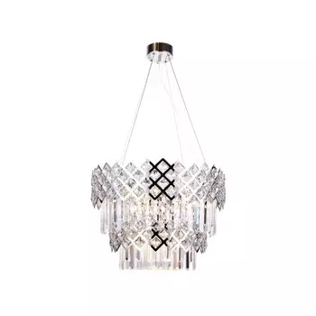 Люстра подвесная с хрусталём Ambrella light, Traditional, TR5273, E14, цвет хром