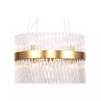 Люстра подвесная с хрусталём Ambrella light, Traditional, TR5359, G9, цвет золото