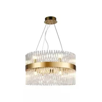 Люстра подвесная с хрусталём Ambrella light, Traditional, TR5361, G9, цвет золото