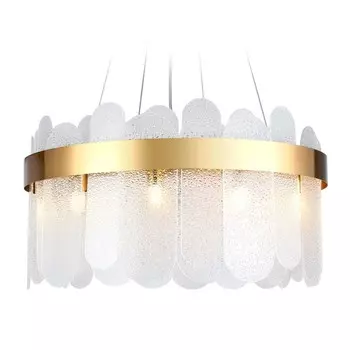 Люстра подвесная с хрусталём Ambrella light, Traditional, TR5333, G9, цвет золото