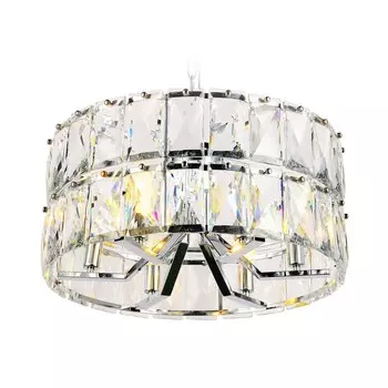 Люстра подвесная с хрусталём Ambrella light, Traditional, TR5159, E14, цвет хром