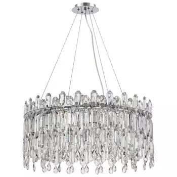 Люстра подвесная Stilfort Legacy 8xE14 40Вт, размер 60x60x50-100 см, цвет хром