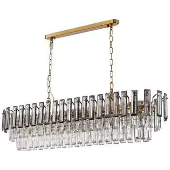 Люстра подвесная Stilfort Ton 12xE14 40Вт, размер 120x30x40-99 см, цвет бронза