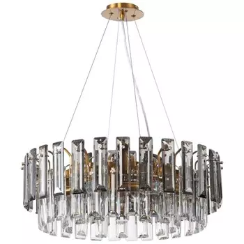 Люстра подвесная Stilfort Ton 8xE14 40Вт, размер 60x60x60-120 см, цвет бронза