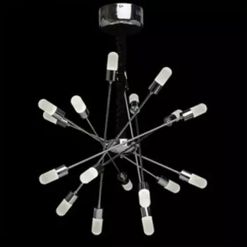 Люстра подвесная "Вега" 18x3W LED хром 70x70x216см